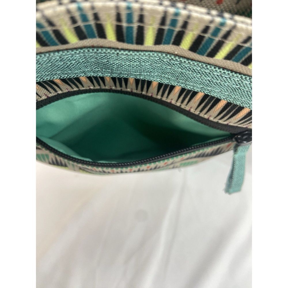 DAKINE JIVE Crossbody Purse Bag Geometric Stripe Print Season Adjustable Strap - Picture 2 of 9